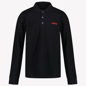 Hugo Children's Boys Polo Black