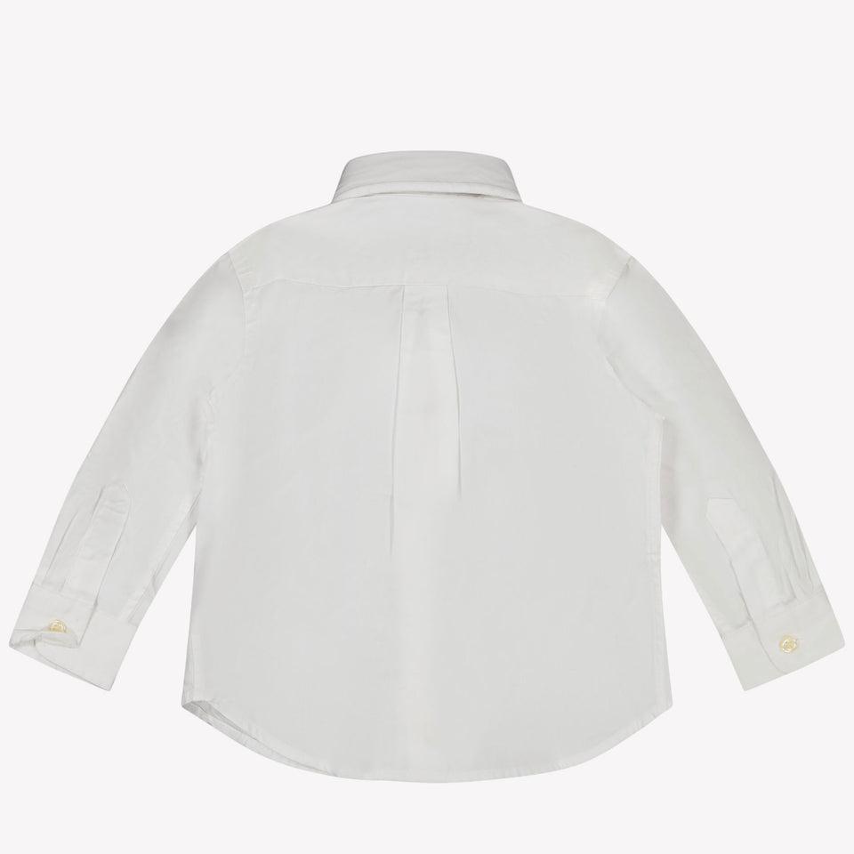 Ralph Lauren Bambino Ragazzi Camicetta dentro Bianco