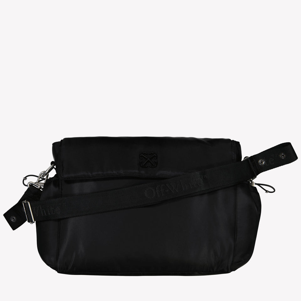 Off-White Bambino Unisex Borsa per pannolini Nero