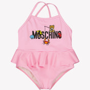 Moschino menino de roupas de banho rosa
