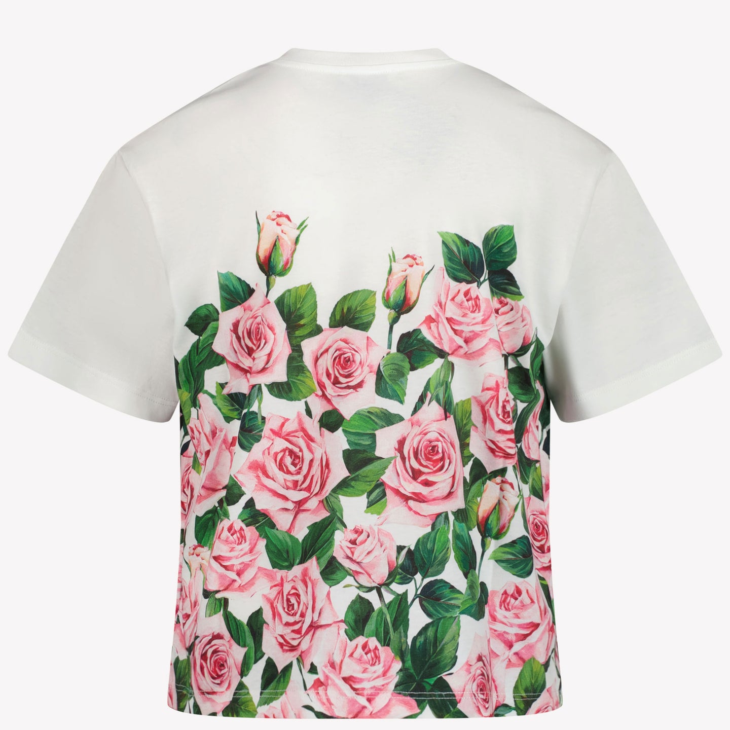 Dolce & Gabbana Kind Mädchen T-Shirt in Weiß