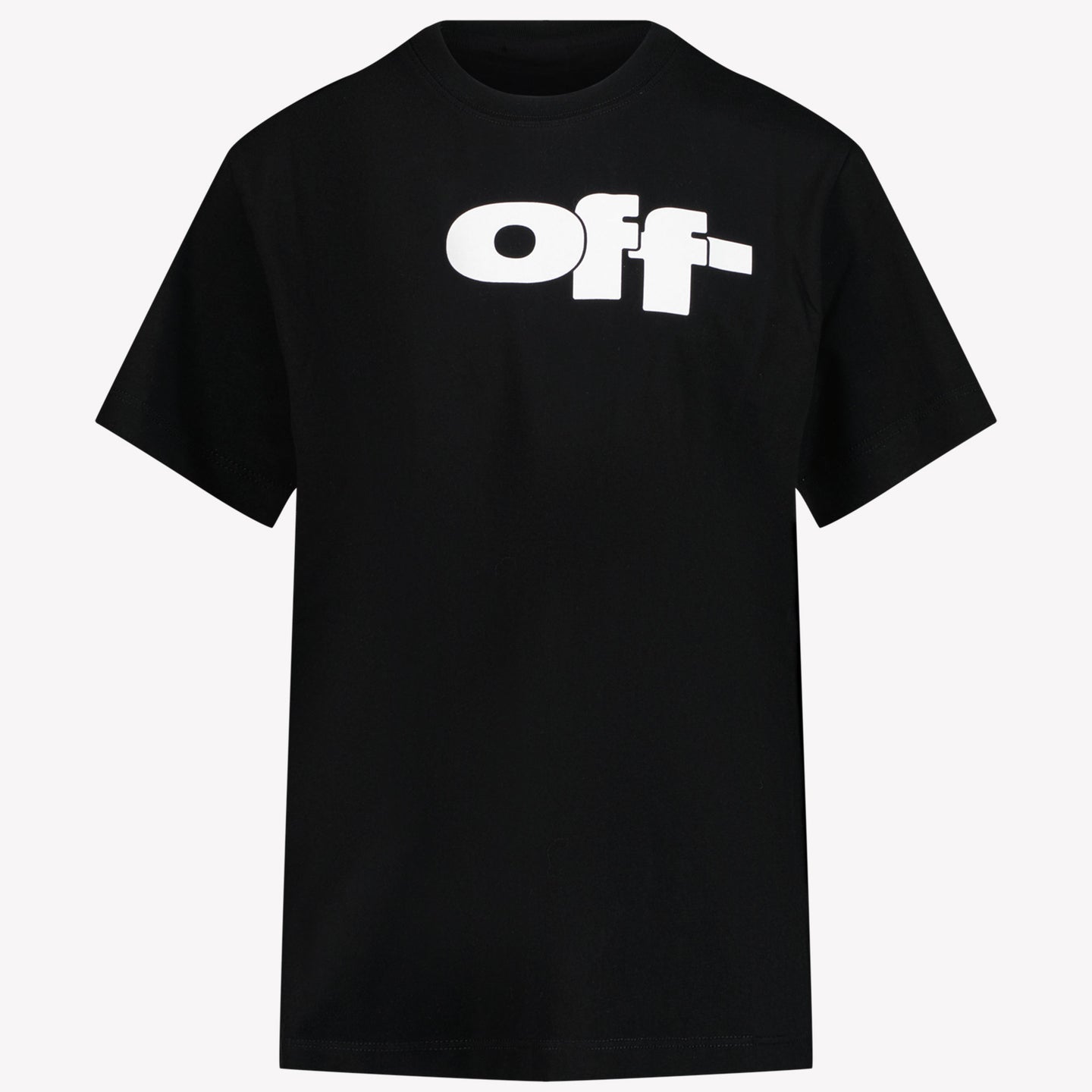 Off-White Jungen T-Shirt Schwarz