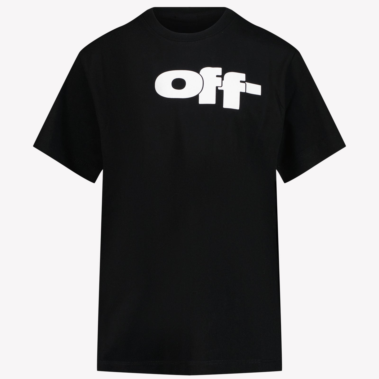 Off-White Chicos Camiseta Negro