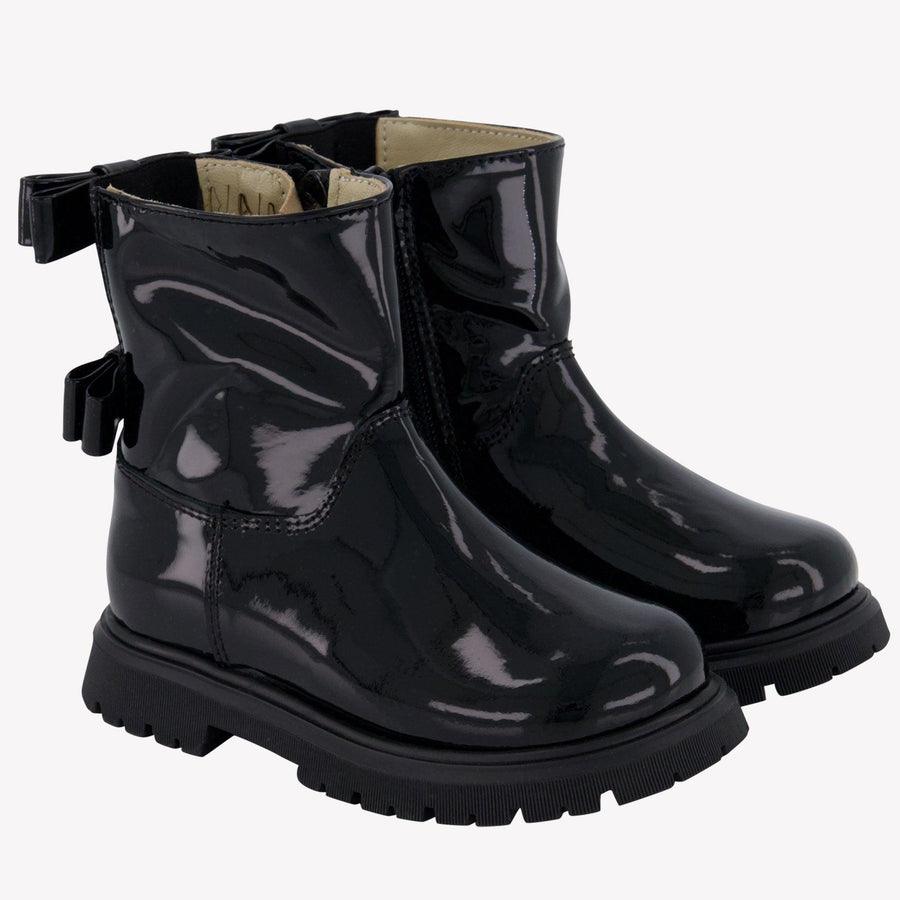 Andrea Montelpare Mädchen Stiefel Schwarz