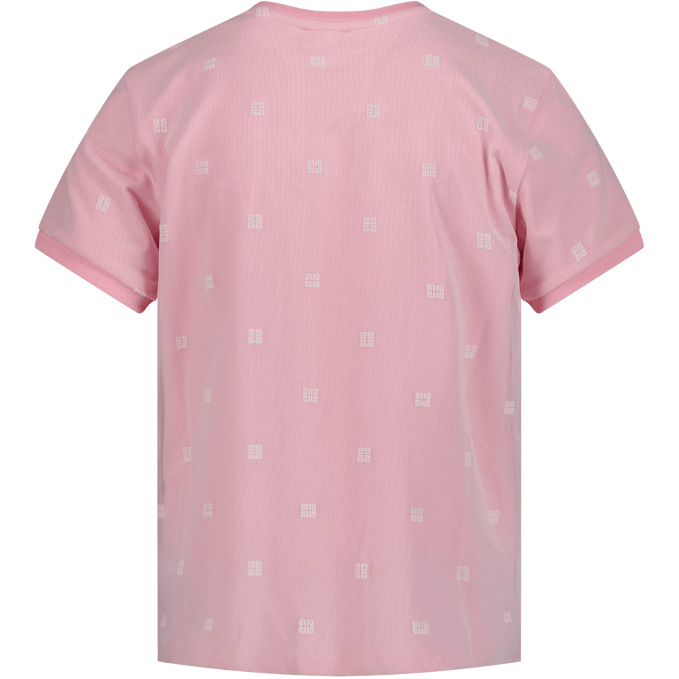 Givenchy Kinder Meisjes T-Shirt Roze