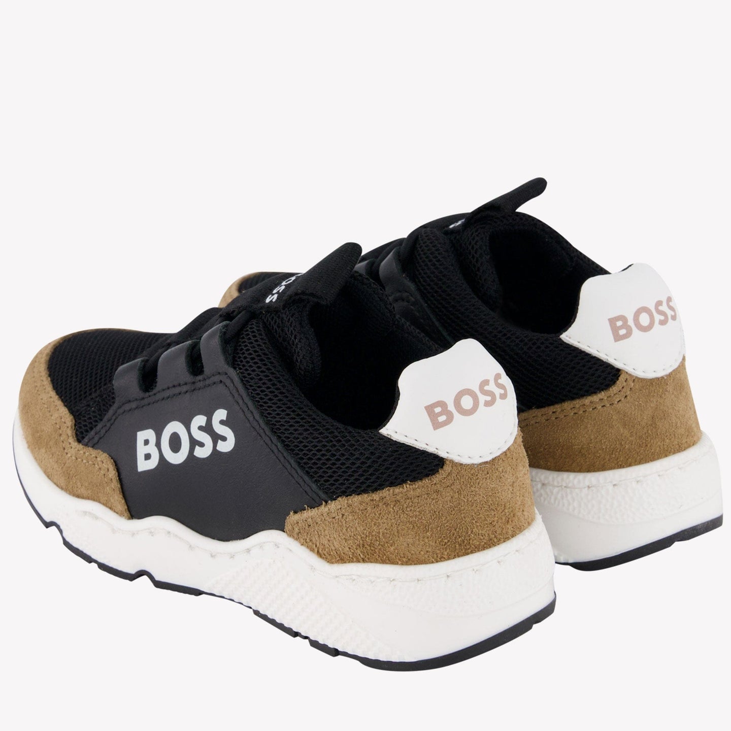 Boss Jongens Sneakers Beige 27