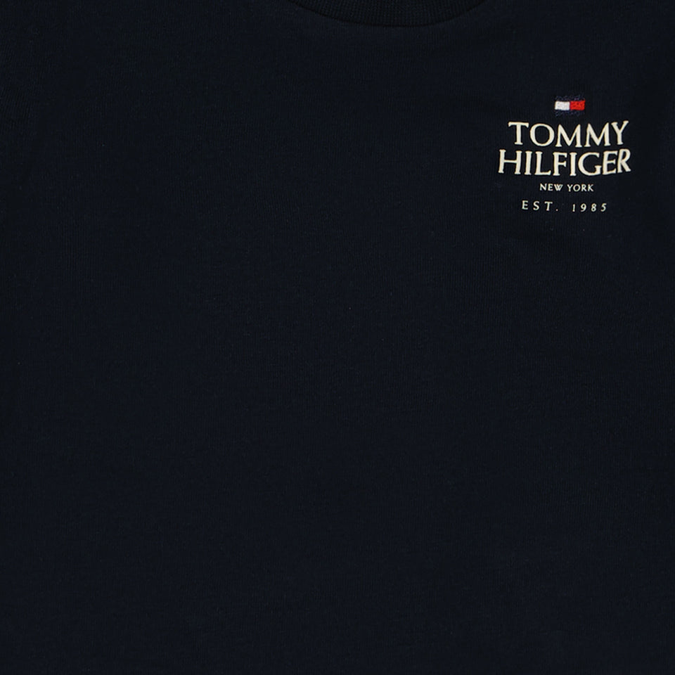 Tommy Hilfiger Bebé Chicos Camiseta Navy