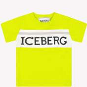 T-shirt iceberg baby boys lime