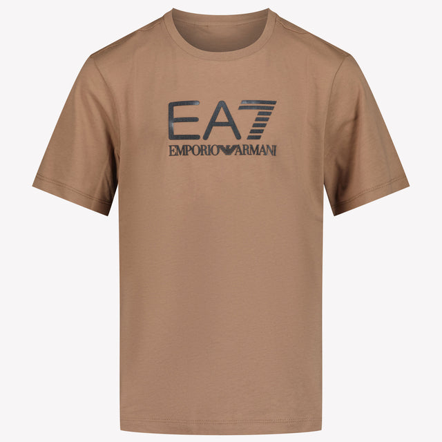 EA7 Chicos Camiseta Camel