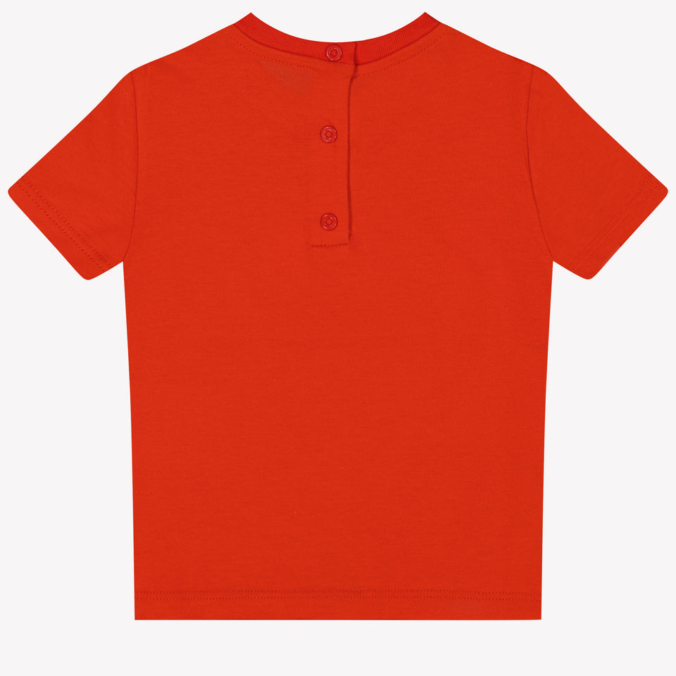 Fendi Bebé Chicos Camiseta Rojo