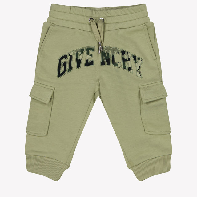 Givenchy Bebé Chicos Pantalón Verde Claro