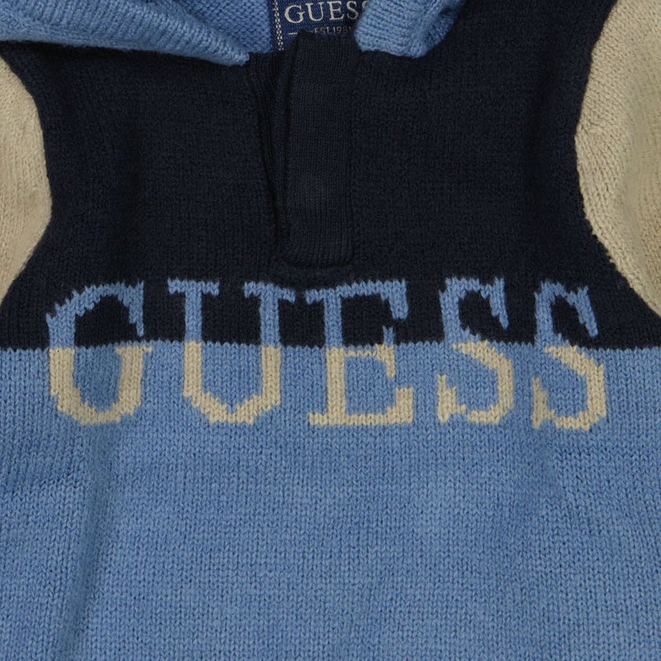 Guess Bambino Ragazzi Maglione Blu