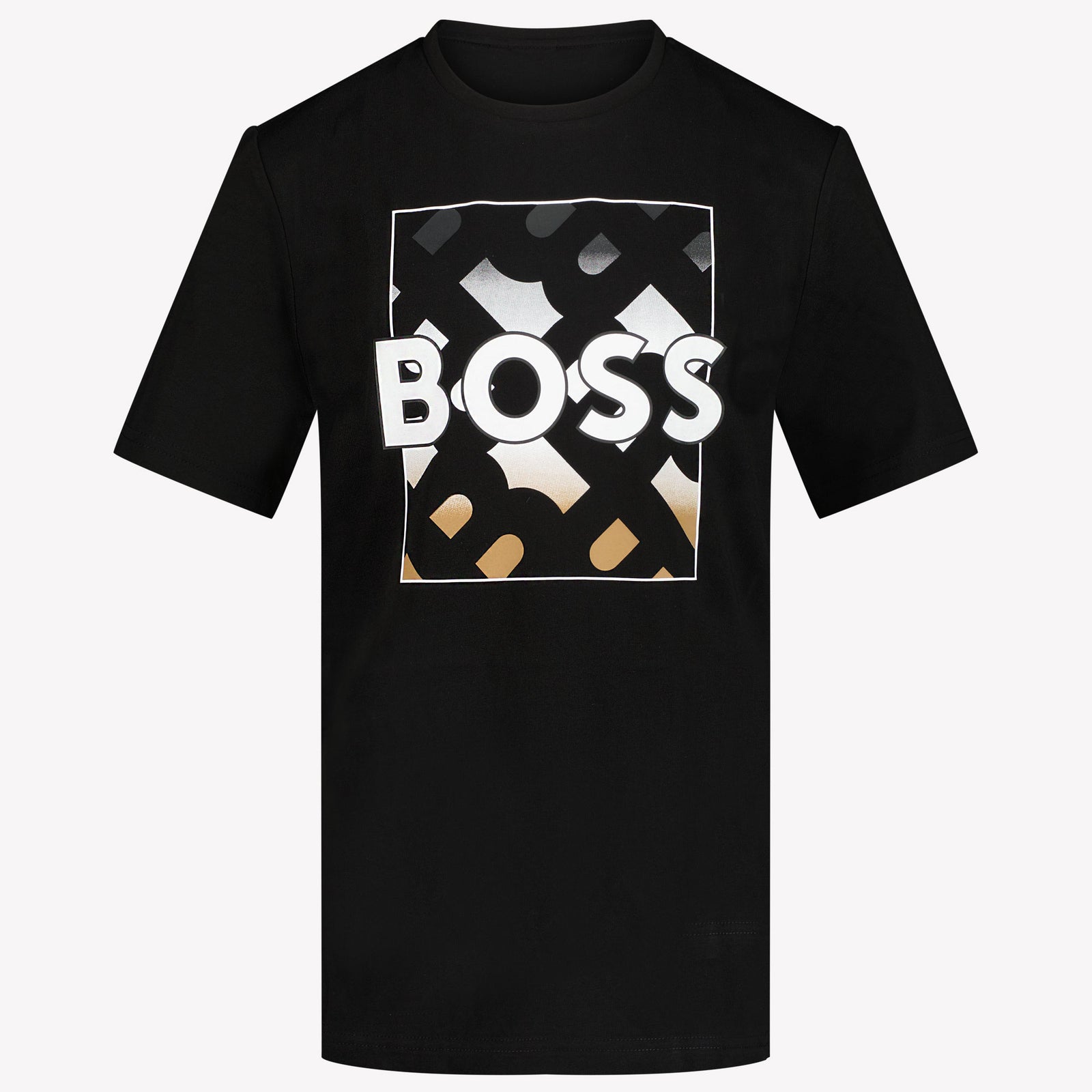 Boss Garçons T-shirt Noir