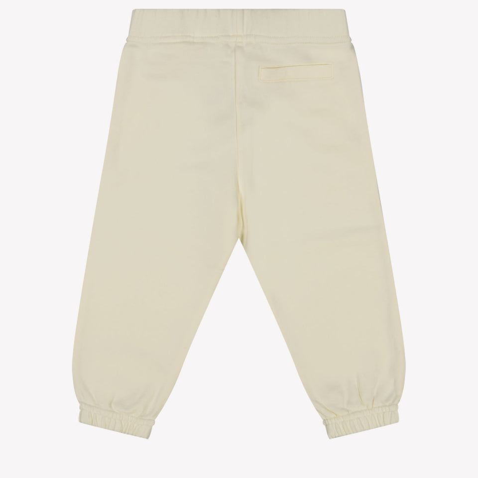 Palm Angels Baby Girl Pants Off White