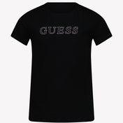 Camiseta de Guess Children Girls Black