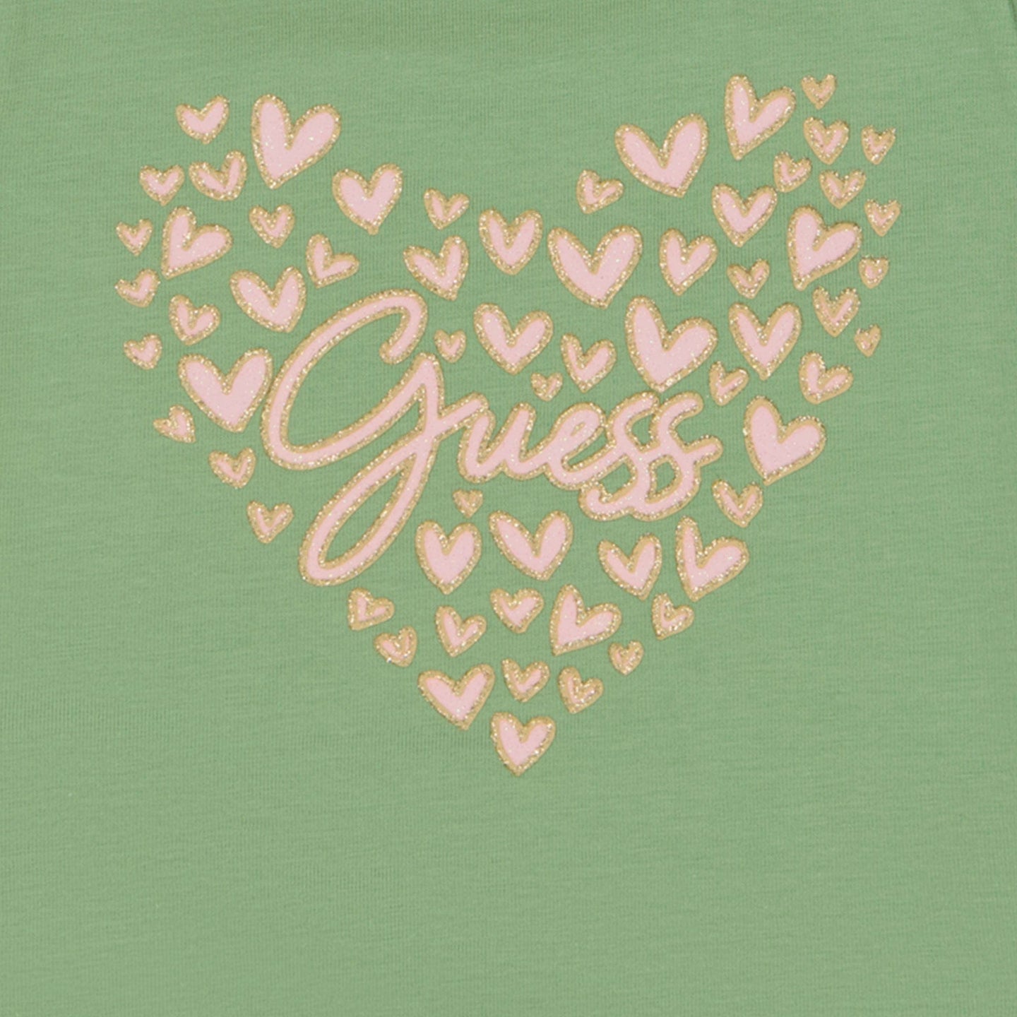 Guess Baby Meisjes T-Shirt Licht Groen 12 mnd