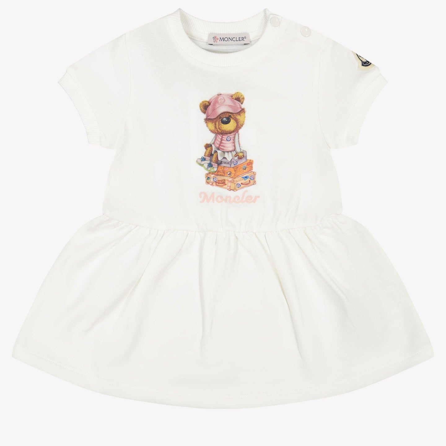 Moncler Bébé Filles Robe Blanc