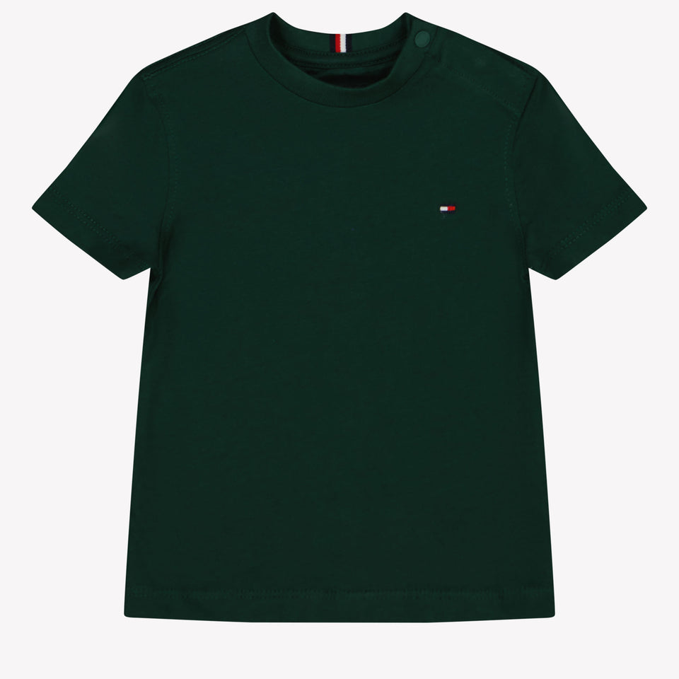 Tommy Hilfiger Bebé Chicos Camiseta Verde