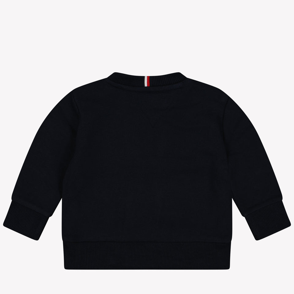 Tommy Hilfiger Bambino Ragazzi Maglione Navy