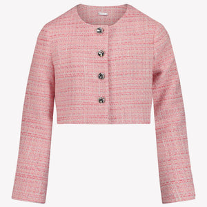 MonnaLisa Enfant Filles Veste Rose Léger