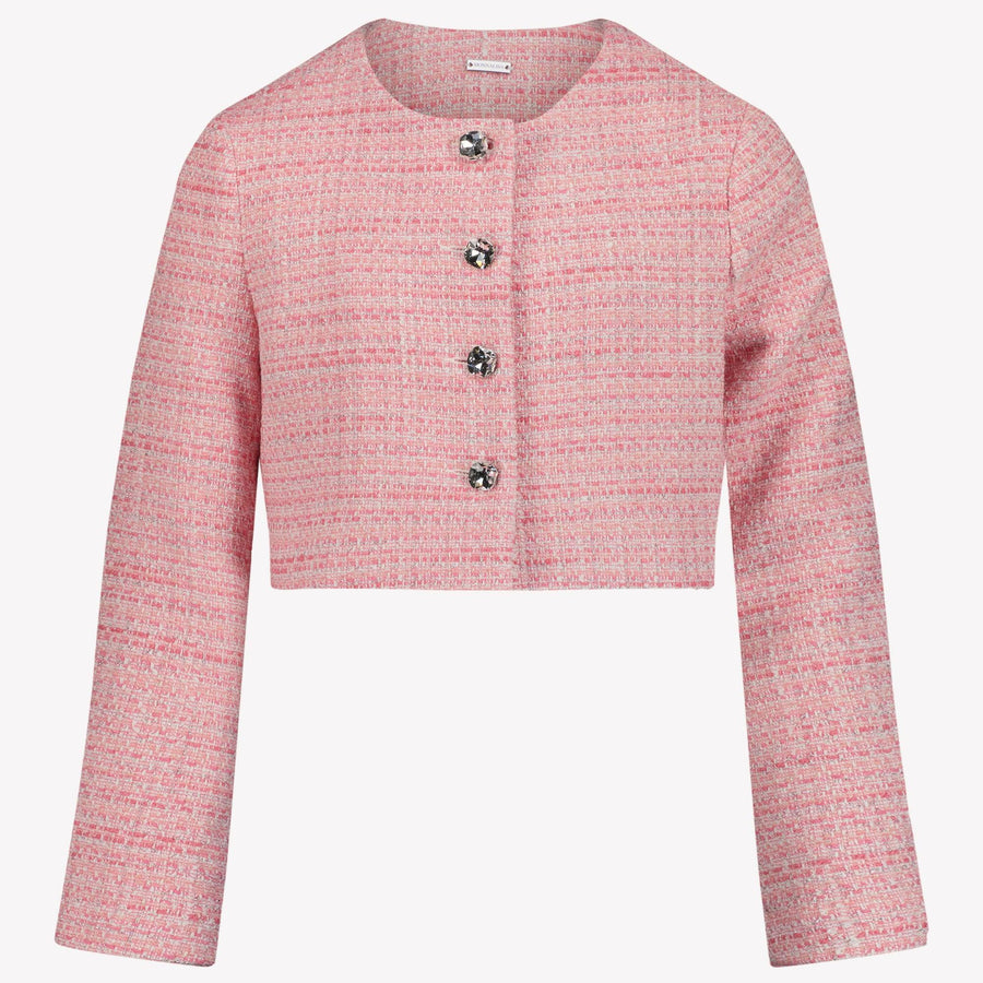 MonnaLisa Enfant Filles Veste Rose Léger