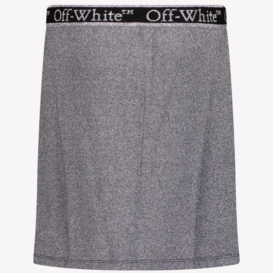 Off-White Mädchen Rock Silber