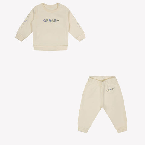 Off-White Bambino Unisex Abito da jogging Off White