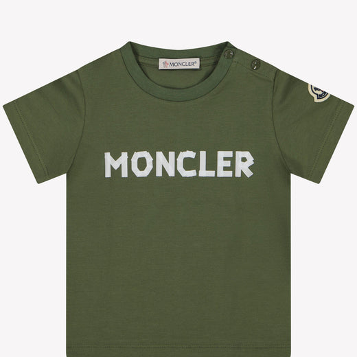 Moncler Baby Meisjes T-Shirt Army 3/6