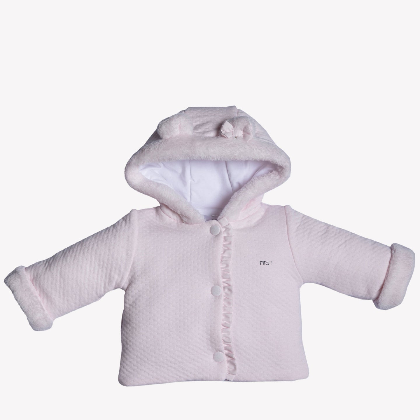 First Bébé Filles Veste d'hiver Rose Léger