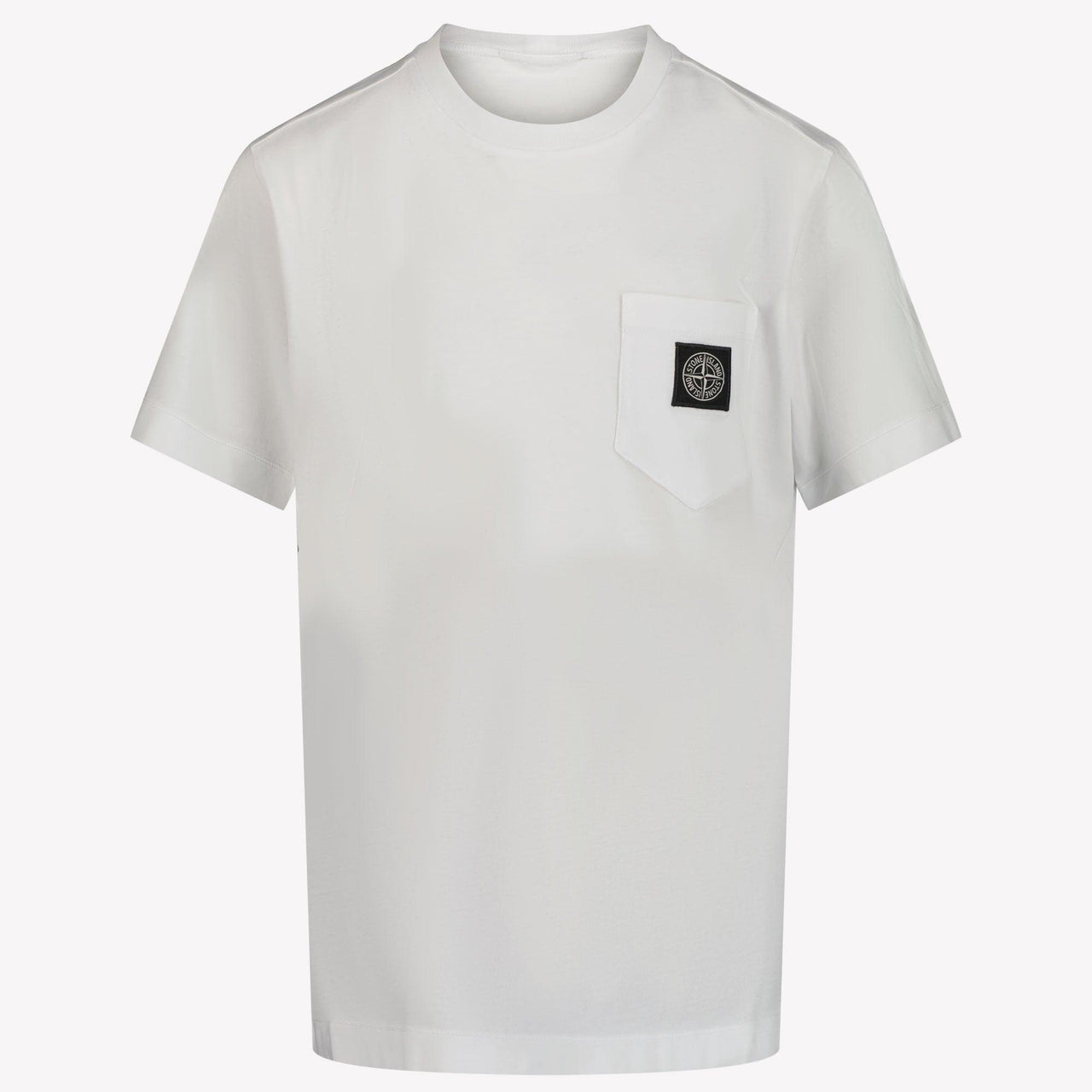 Stone Island Niño Chicos Camiseta en Blanco
