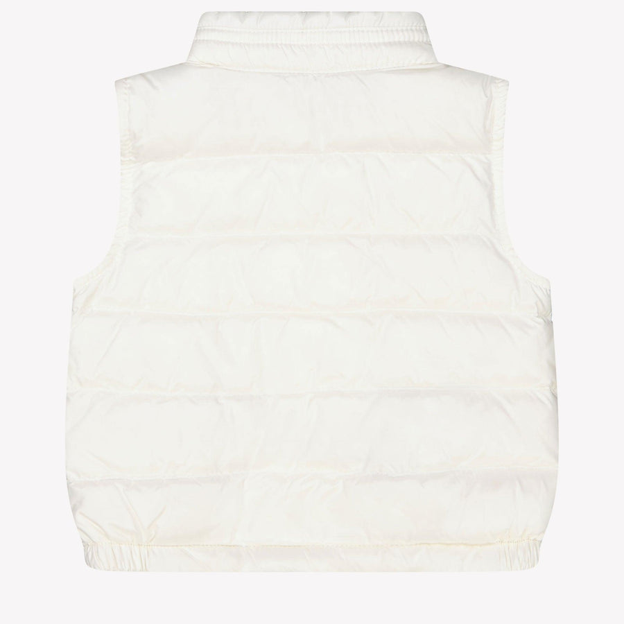 Moncler Neue Amäury Baby Jungen Körper wärmer Weiß