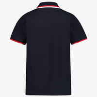 Moncler Ragazzo Ragazzi Polo Navy