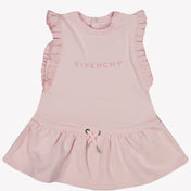 Givenchy baby piger kjole lyserosa