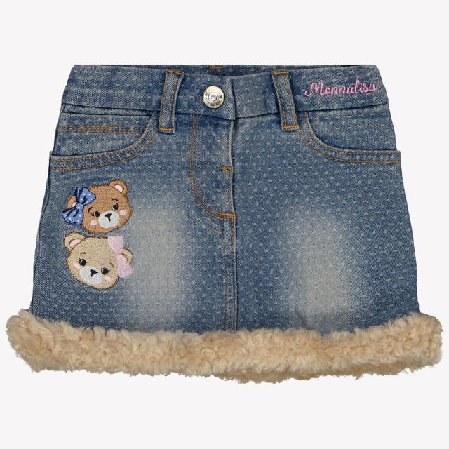 MonnaLisa Bambino Ragazze Gonna Jeans