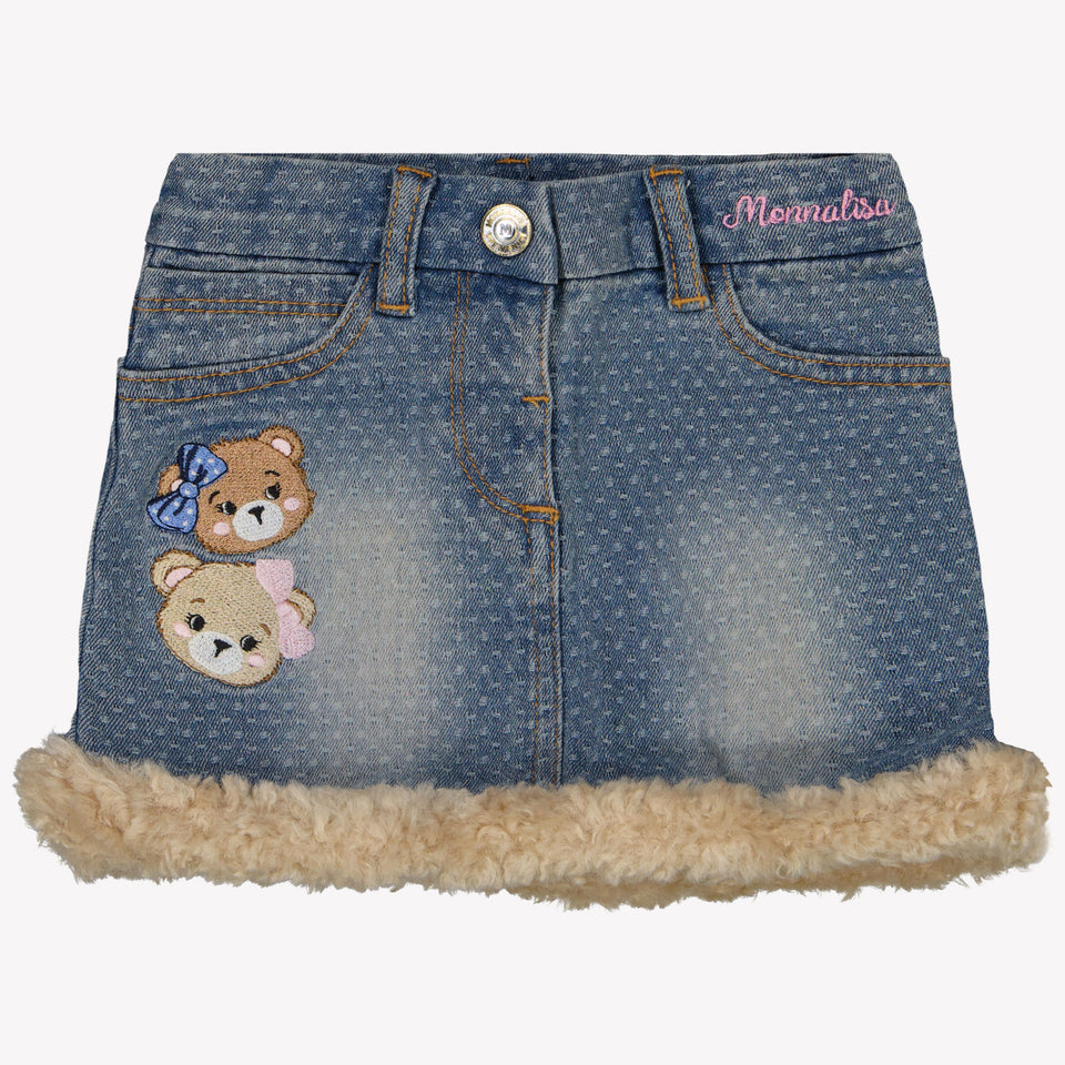 MonnaLisa Baby Mädchen Rock Jeans