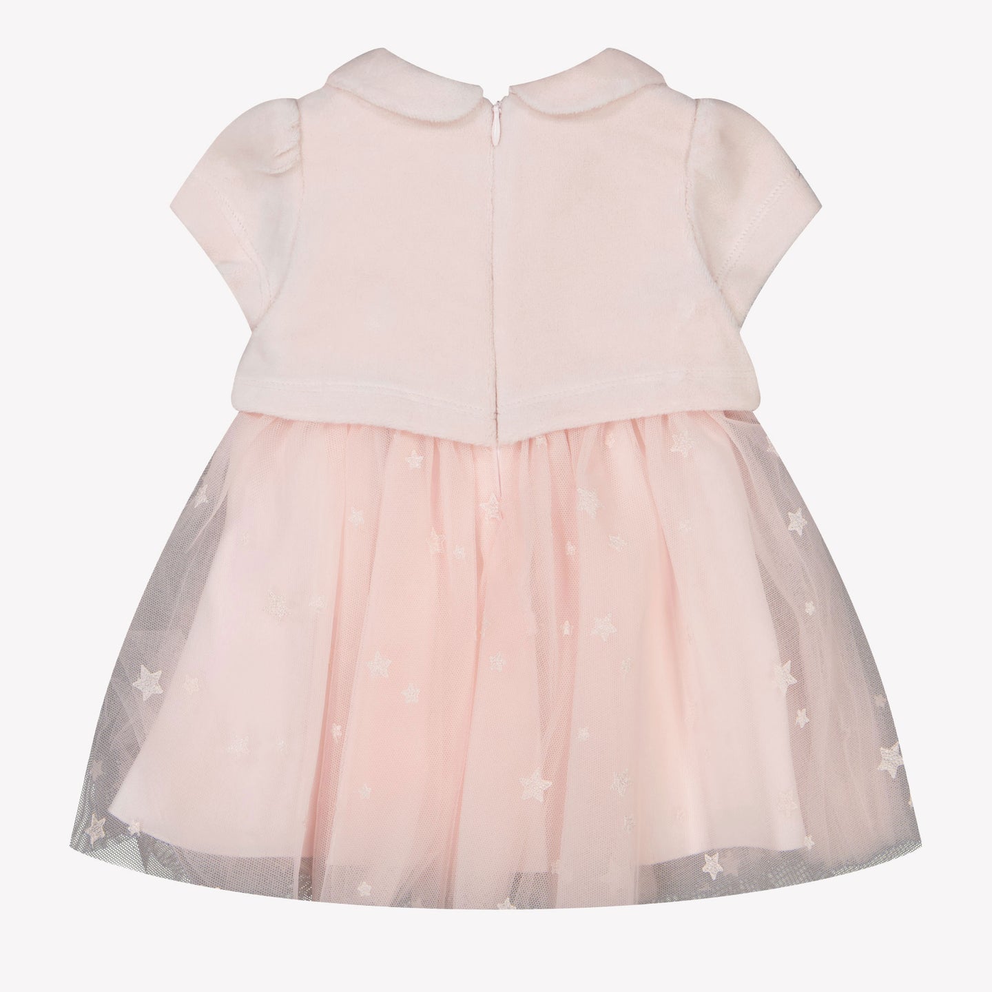 Lapin House Baby Girls Vestido de color rosa claro