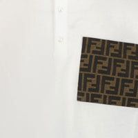 Fendi Ragazzo Ragazzi Polo Bianco