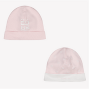 Givenchy baby girls hat lys rosa