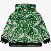 Dolce & Gabbana Meninos, colete verde