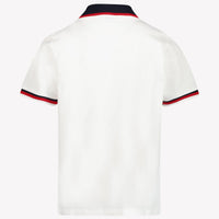 Moncler Ragazzo Ragazzi Polo Bianco