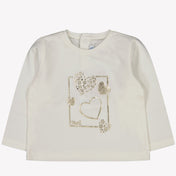 Mayoral Baby Mädchen T-Shirt aus weiß