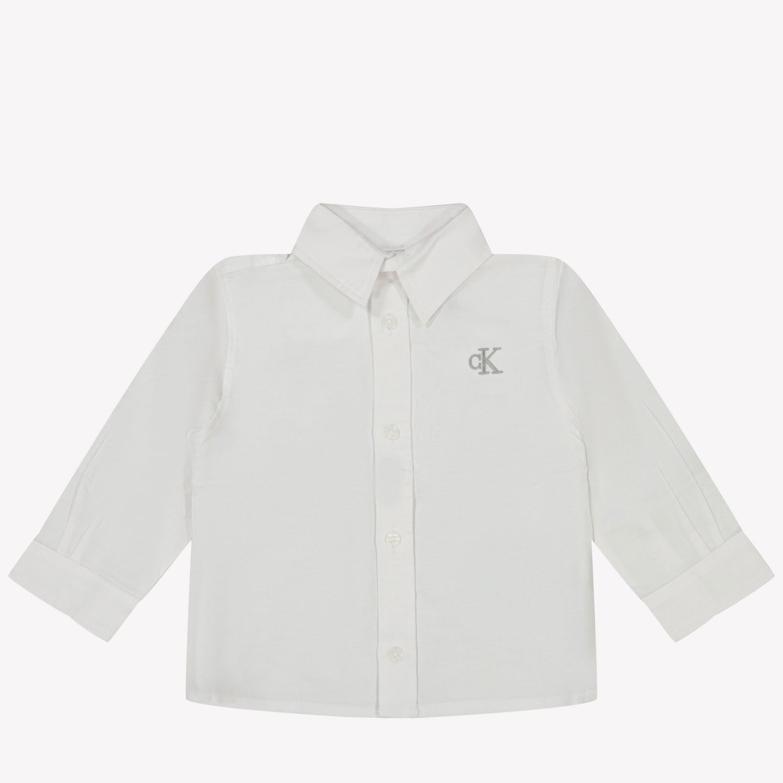 Calvin Klein Baby Unisex Blouse In Wit