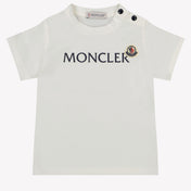 Moncler Bébé Garçons T-shirt Blanc