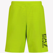 EA7 Kids Shorts för pojkar Lime