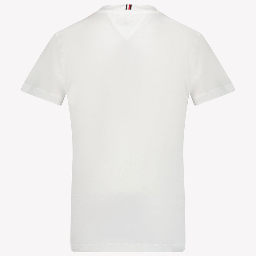 Tommy Hilfiger Enfant Garçons T-shirt Blanc