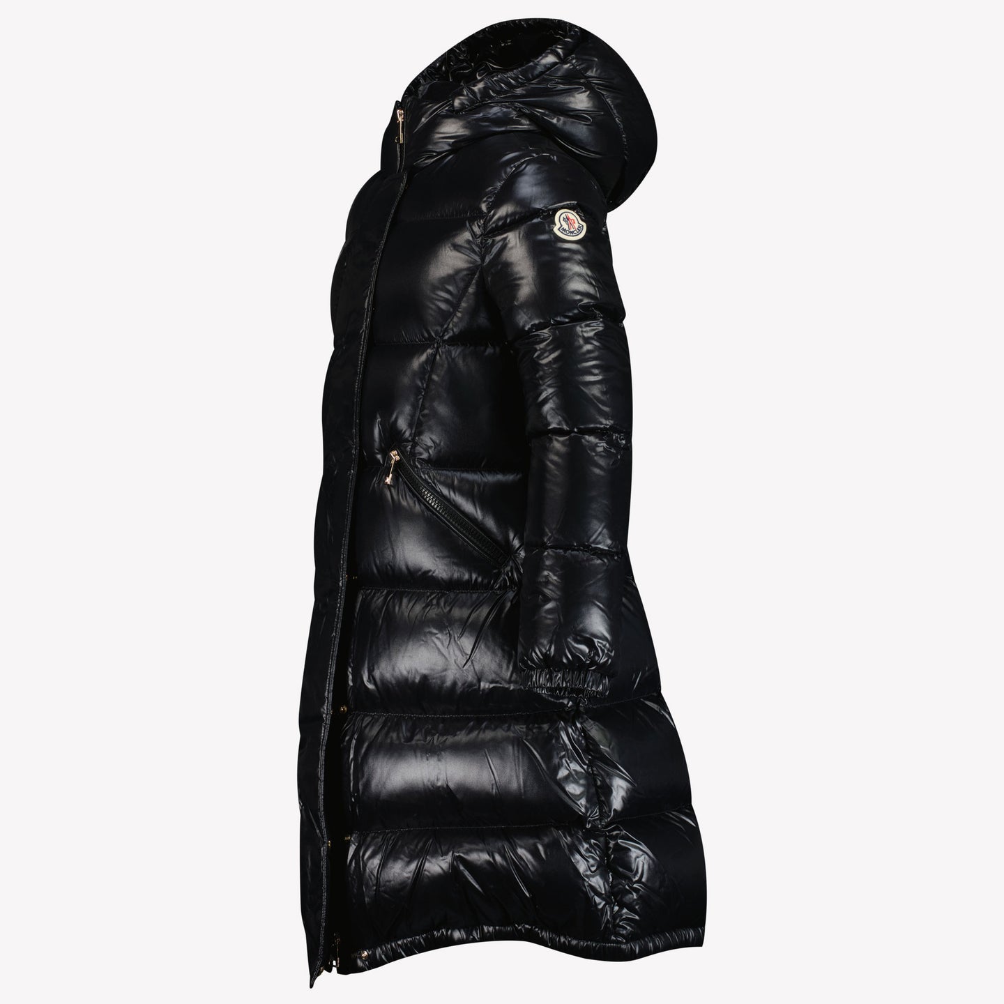 Moncler Chicas bellevue chaqueta de invierno negra