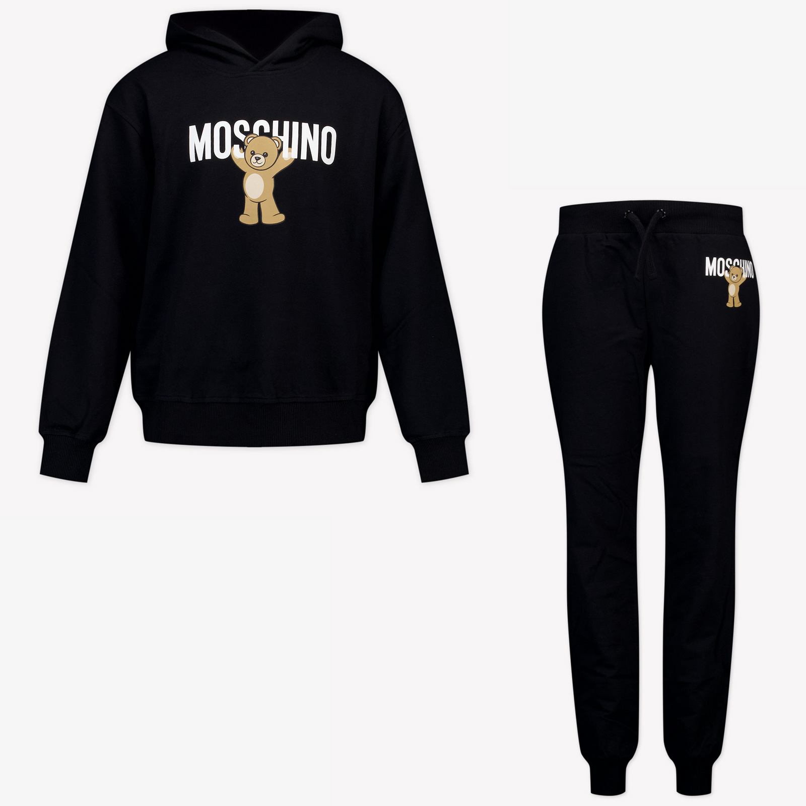 Moschino Niño Unisex Traje de trote Negro