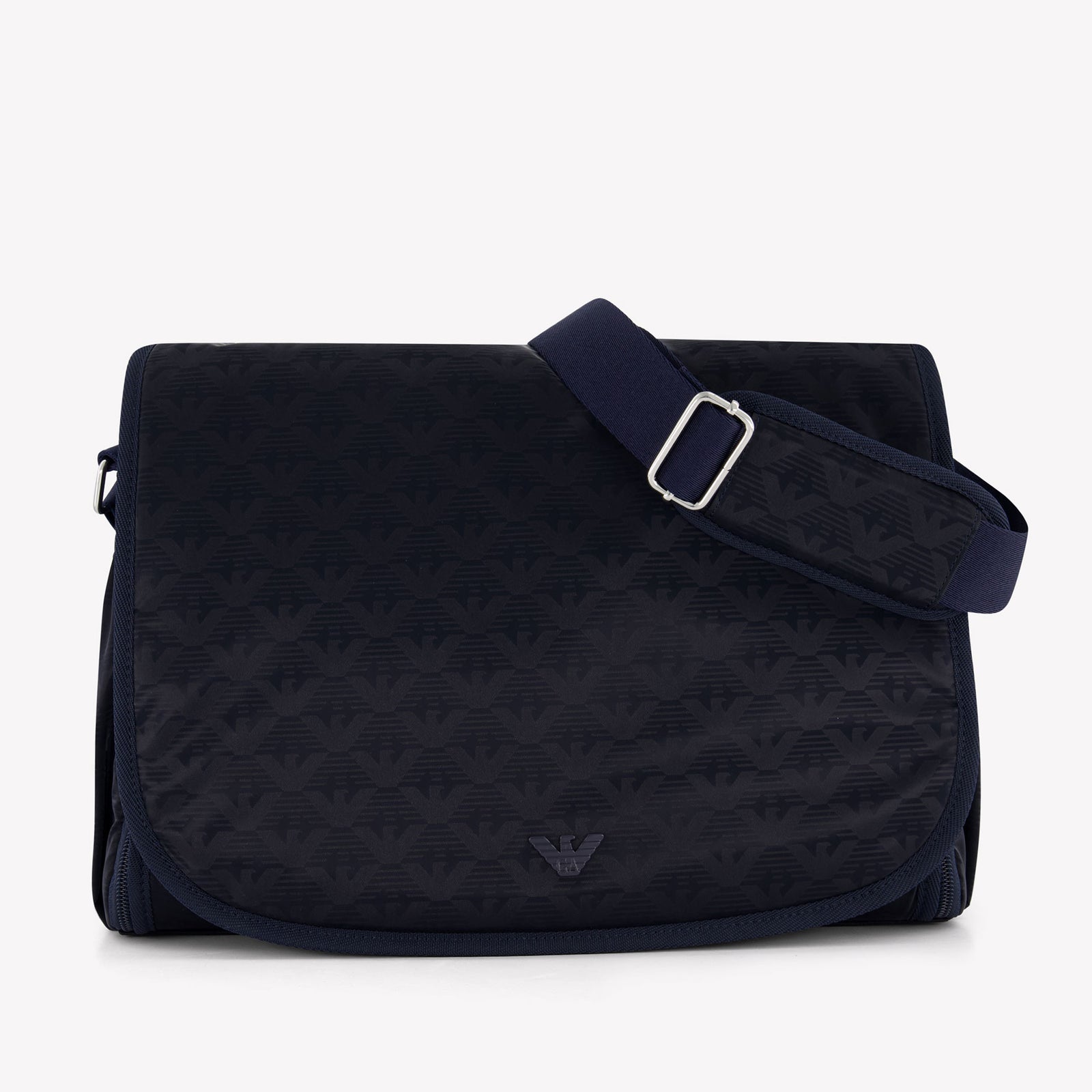 Armani Baby Unisex Diaper Bag  Dark Blue