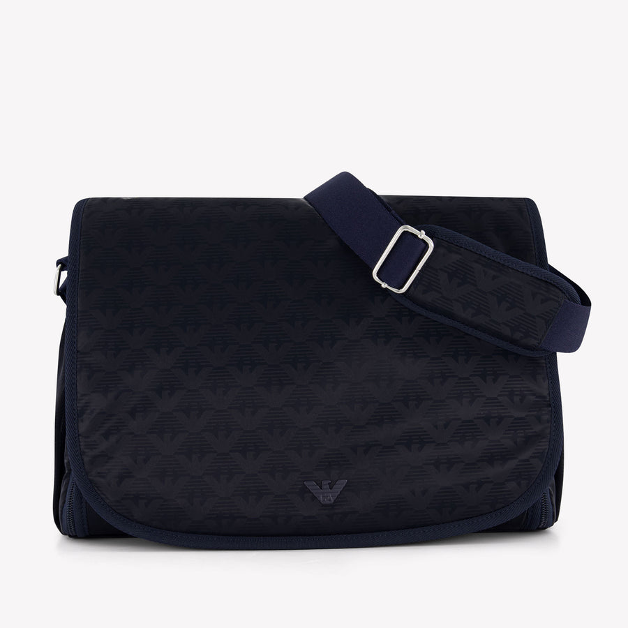 Armani Baby Unisex Luiertas In Donker Blauw