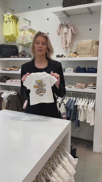 Fendi Bébé Garçons T-shirt Blanc